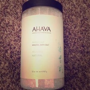 Ahava mineral bath salts huge tub Dead Sea new